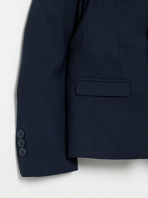 Blazer de fato de corte ajustado - Kiabi