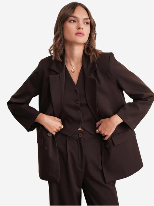 Blazer de fato mixray - Kiabi Blazer de fato mixray - Kiabi