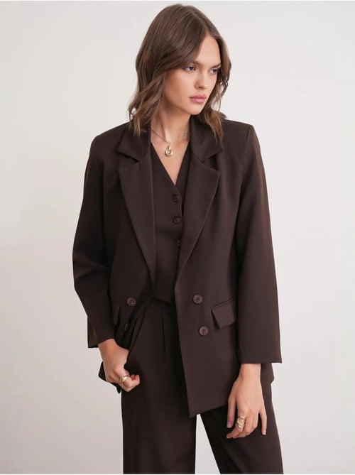 Blazer de fato mixray - Kiabi Blazer de fato mixray - Kiabi