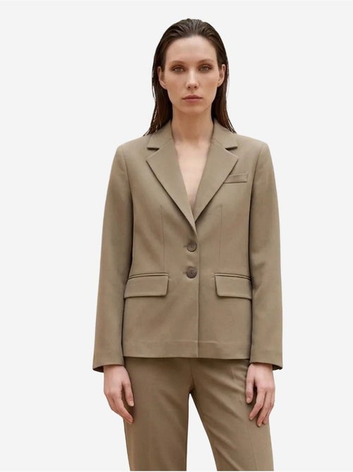 Blazer de mulher de corte regular my fashion - Kiabi Blazer de mulher de corte regular my fashion - Kiabi