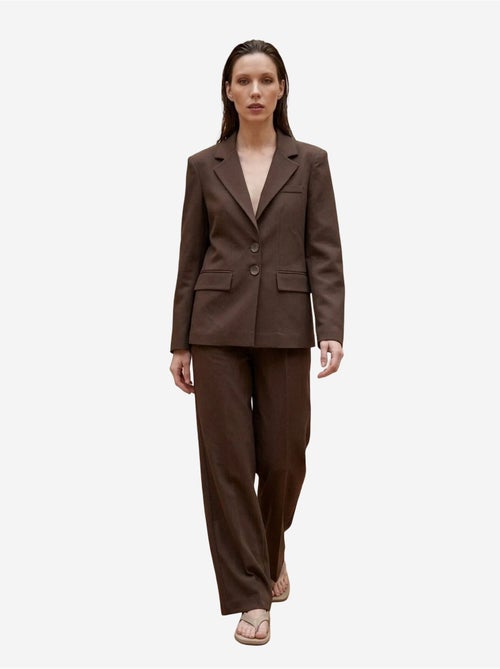 Blazer de mulher de corte regular my fashion - Kiabi