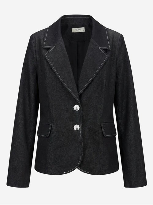 Blazer de mulher em popelina algodão-lycra my fashion - Kiabi