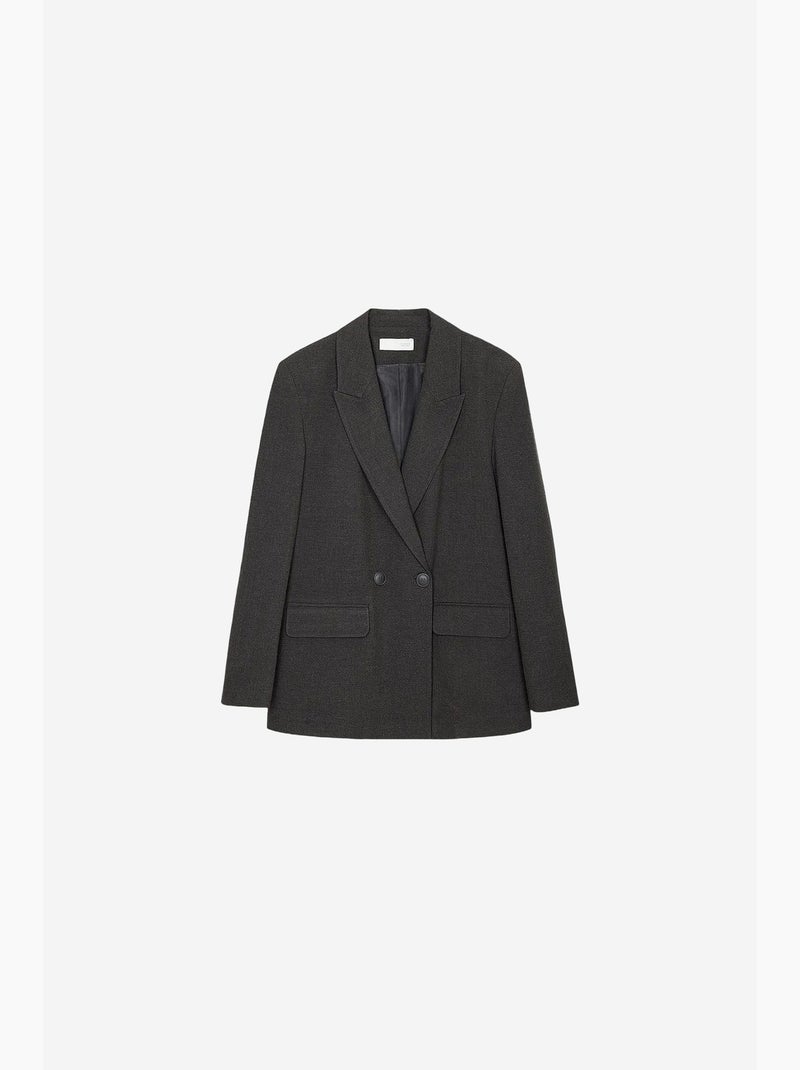 Blazer dilvin Cinza-preto - Kiabi