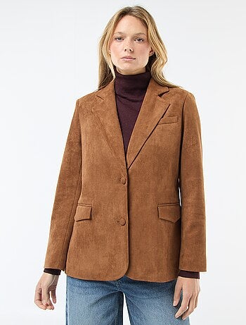 Blazer em camurça
