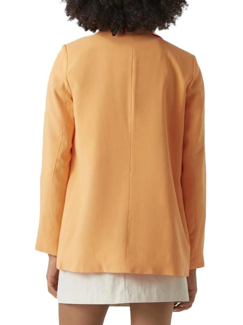 Blazer Feminino Laranja Vero Moda Carmen - Kiabi