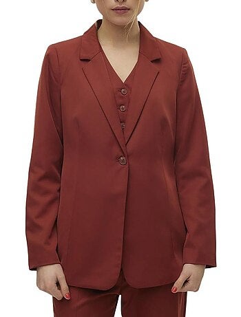 Blazer Bege Feminino Vero Moda Tara