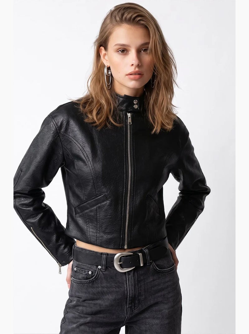 Blazer feminino mixray Preto - Kiabi