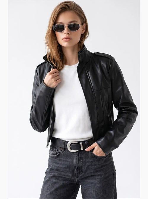 Blazer feminino mixray - Kiabi Blazer feminino mixray - Kiabi