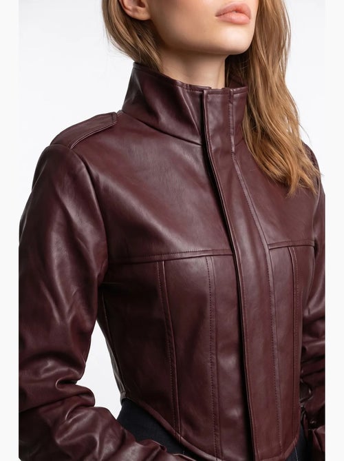Blazer feminino mixray - Kiabi Blazer feminino mixray - Kiabi