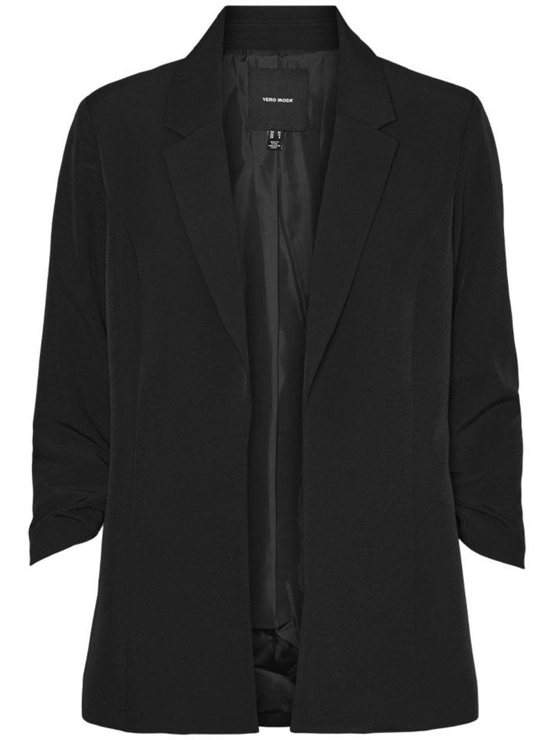 Blazer feminino vero moda carla 3/4 preto Preto - Kiabi
