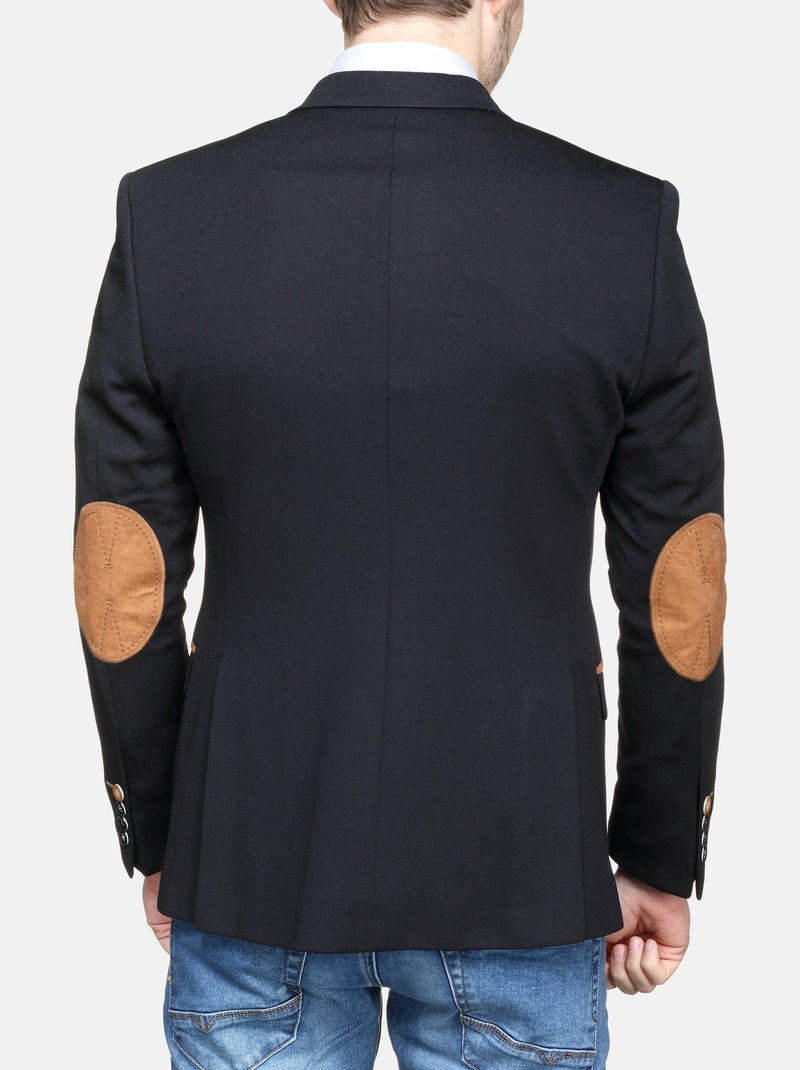 Blazer justo Preto - Kiabi