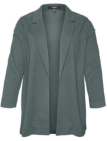 Blazer Kaki Liva Vero Moda Curve para Mulher