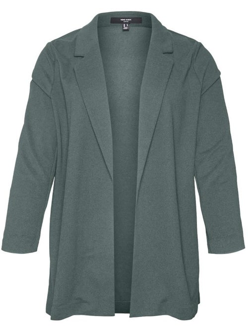 Blazer Kaki Liva Vero Moda Curve para Mulher - Kiabi Blazer Kaki Liva Vero Moda Curve para Mulher - Kiabi