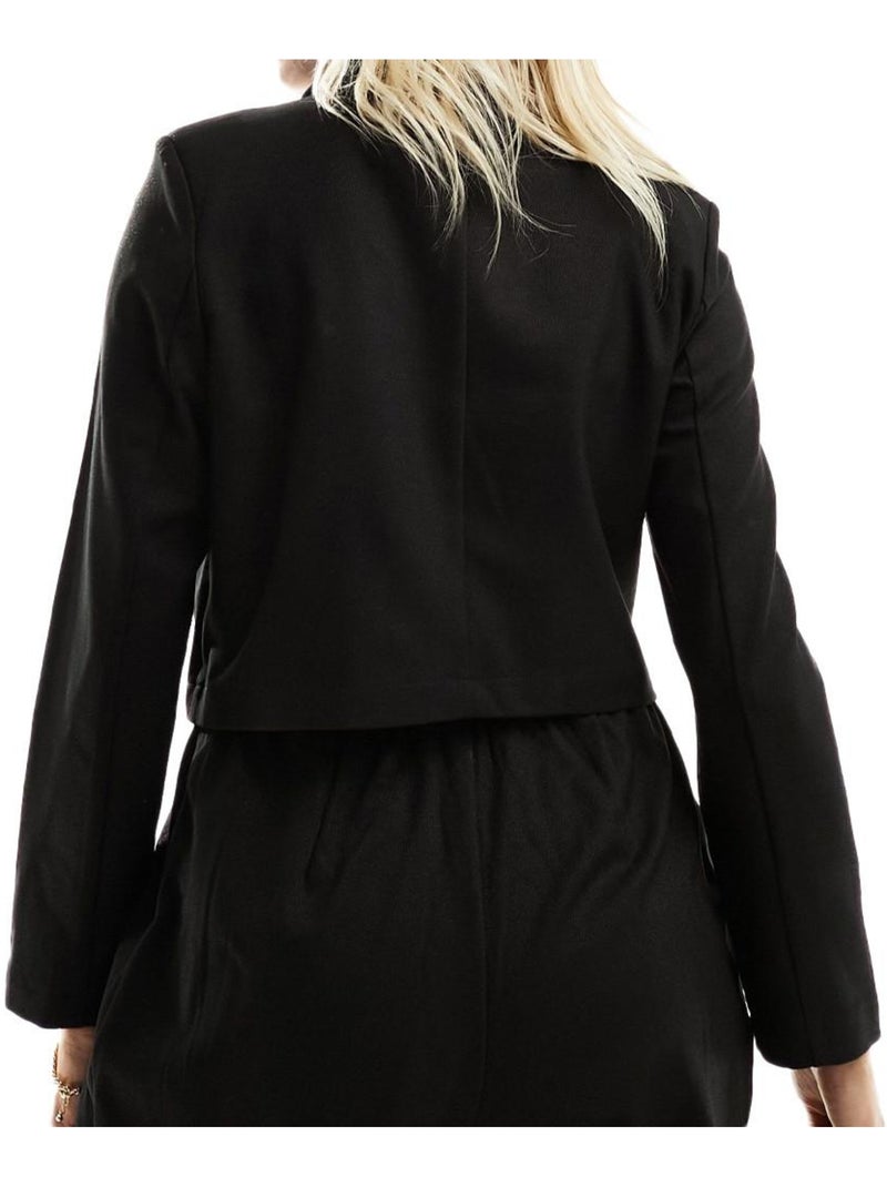 Blazer Mamalicious Court Preto com Glitter para Mulher Preto - Kiabi