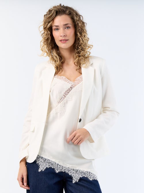 Blazer Meio Comprido - Kiabi