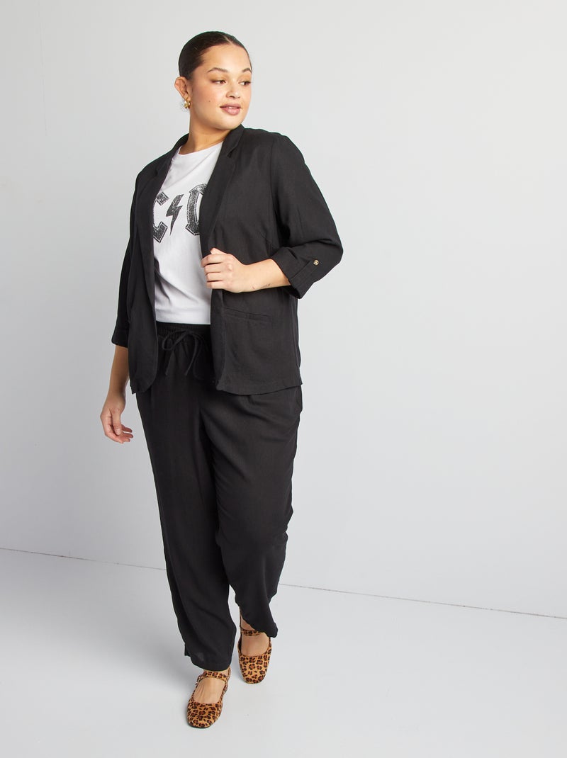 Blazer Preto - Kiabi