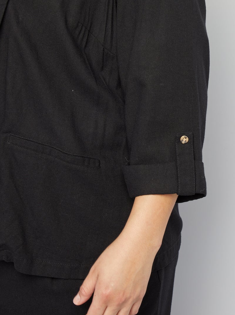 Blazer Preto - Kiabi