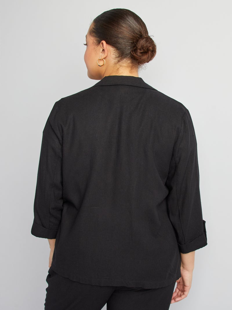 Blazer Preto - Kiabi