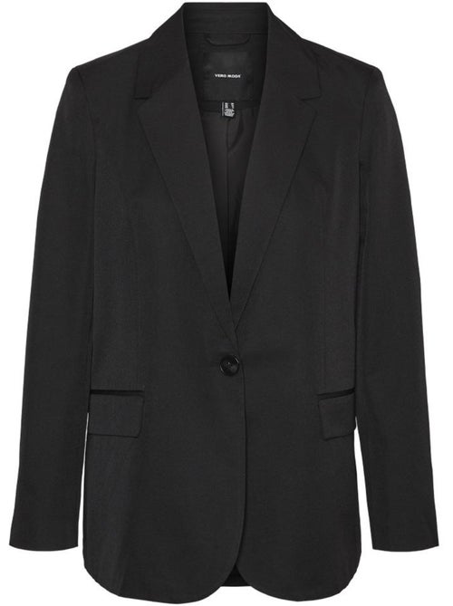 Blazer Preto Feminino Vero Moda Raya - Kiabi Blazer Preto Feminino Vero Moda Raya - Kiabi