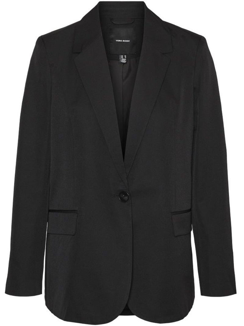 Blazer Preto Feminino Vero Moda Raya Preto - Kiabi