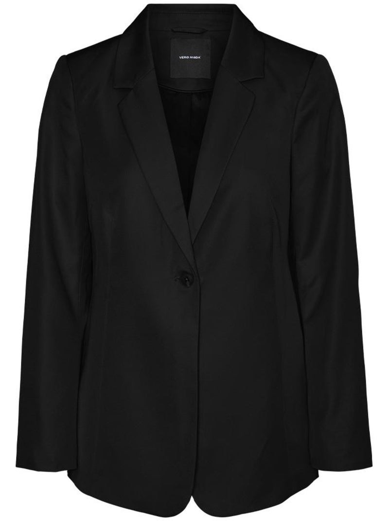 Blazer Preto Feminino Vero Moda Tara Preto - Kiabi