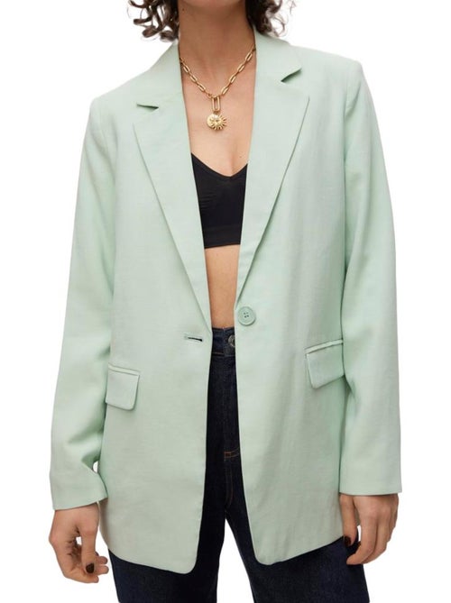 Blazer Verde Feminino Vero Moda Carmen - Kiabi Blazer Verde Feminino Vero Moda Carmen - Kiabi