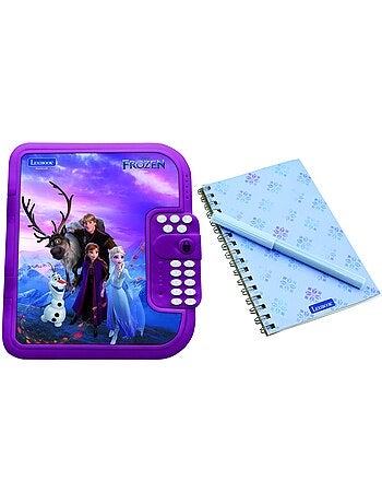 Bloco de notas eletrónico frozen secret seguro