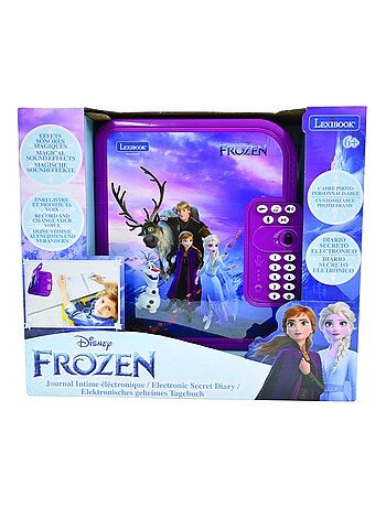 Bloco de notas eletrónico frozen secret seguro