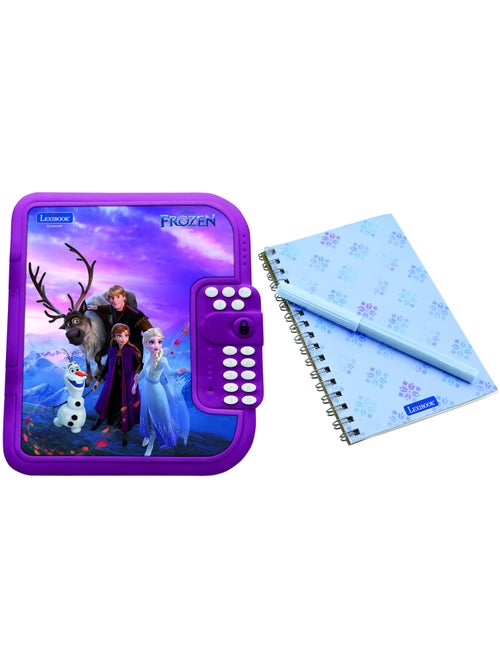 Bloco de notas eletrónico frozen secret seguro - Kiabi