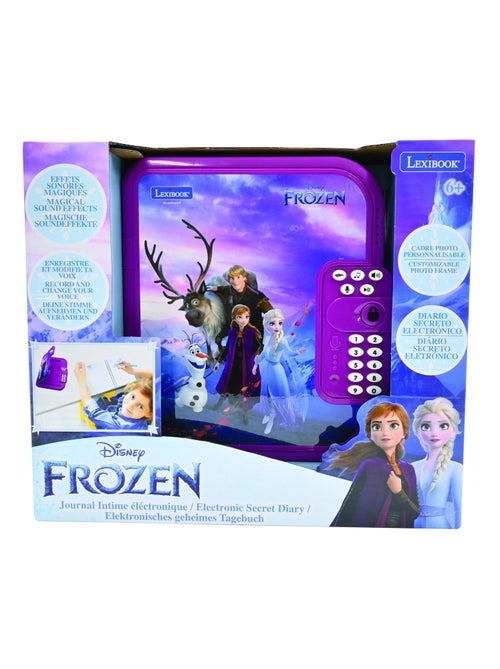 Bloco de notas eletrónico frozen secret seguro - Kiabi