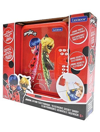 Bloco de notas eletrónico miraculous secret seguro