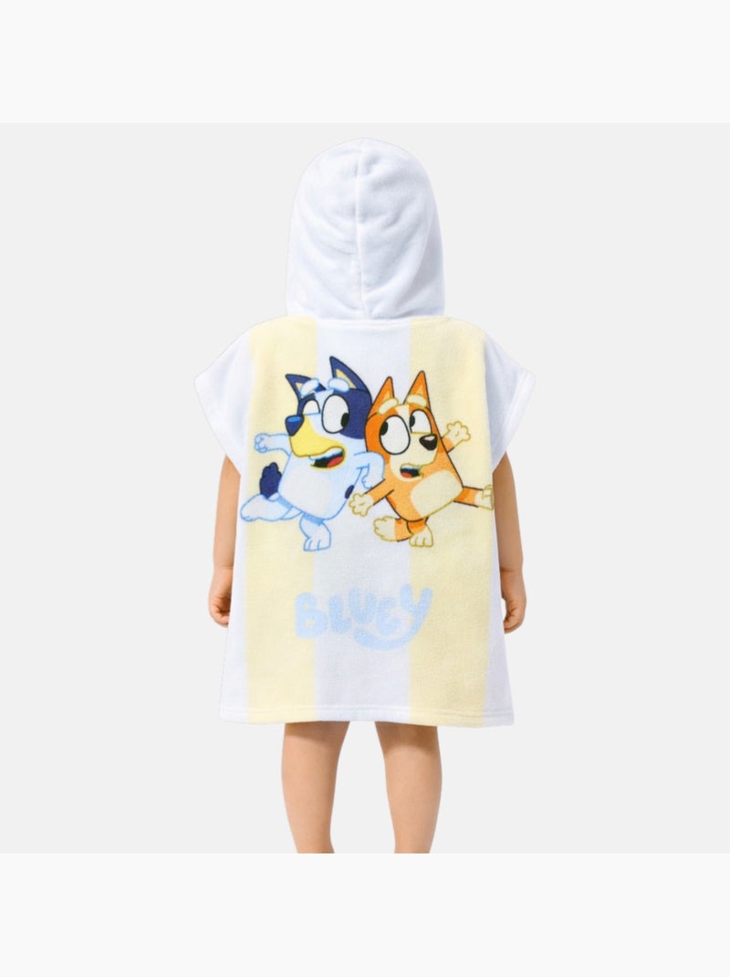 Bluey - poncho  menino Azul - Kiabi