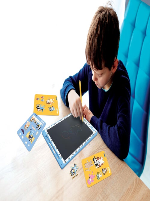 Bluey 11'' desenho de aprendizagem multicolorido eink tablet com stencils - Kiabi