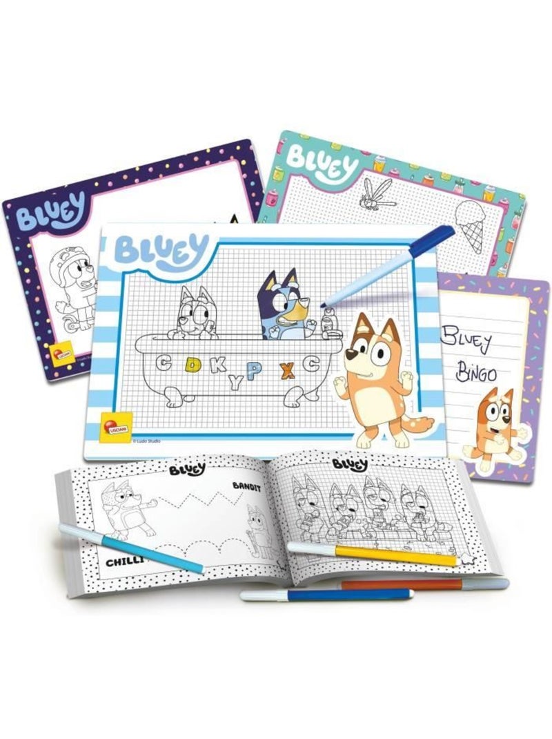 Bluey escola de desenho bluey com personagens para colorir N/D - Kiabi