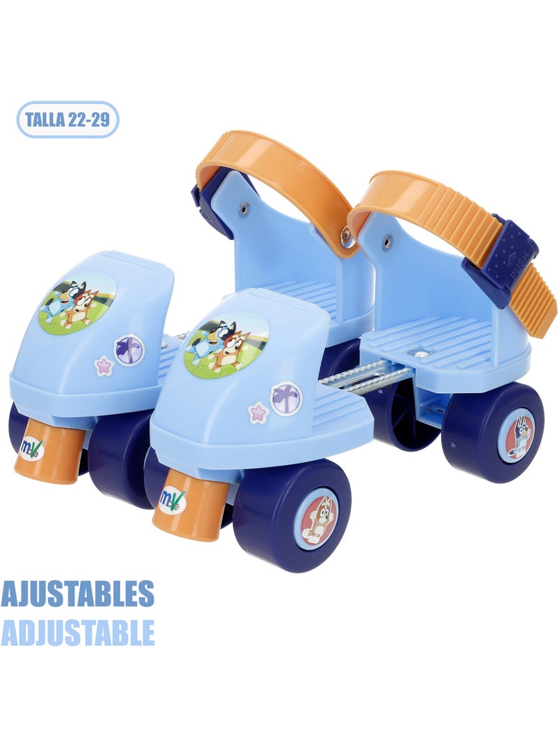 Bluey patins ajustáveis com 4 rodas, tamanhos 22 a 29, peso máximo de 20 kg N/D - Kiabi