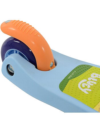 Bluey scooter de 3 rodas, 55x23x68 cm, máx. 20 kg, com luzes e freios