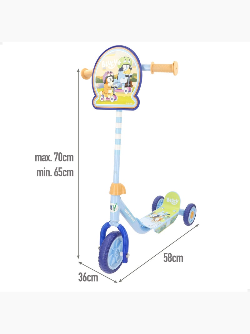 Bluey scooter de 3 rodas 58x36x65-70 cm máx. 20 kg N/D - Kiabi