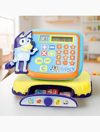 Bluey toy caixa registadora