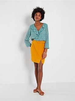 Blusa a ponto cheio - Kiabi