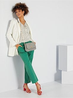 Blusa a ponto cheio - Kiabi