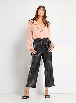 Blusa a ponto cheio - Kiabi