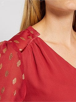 Blusa a ponto cheio - Kiabi