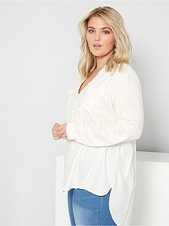 Blusa aos quadrados - Kiabi