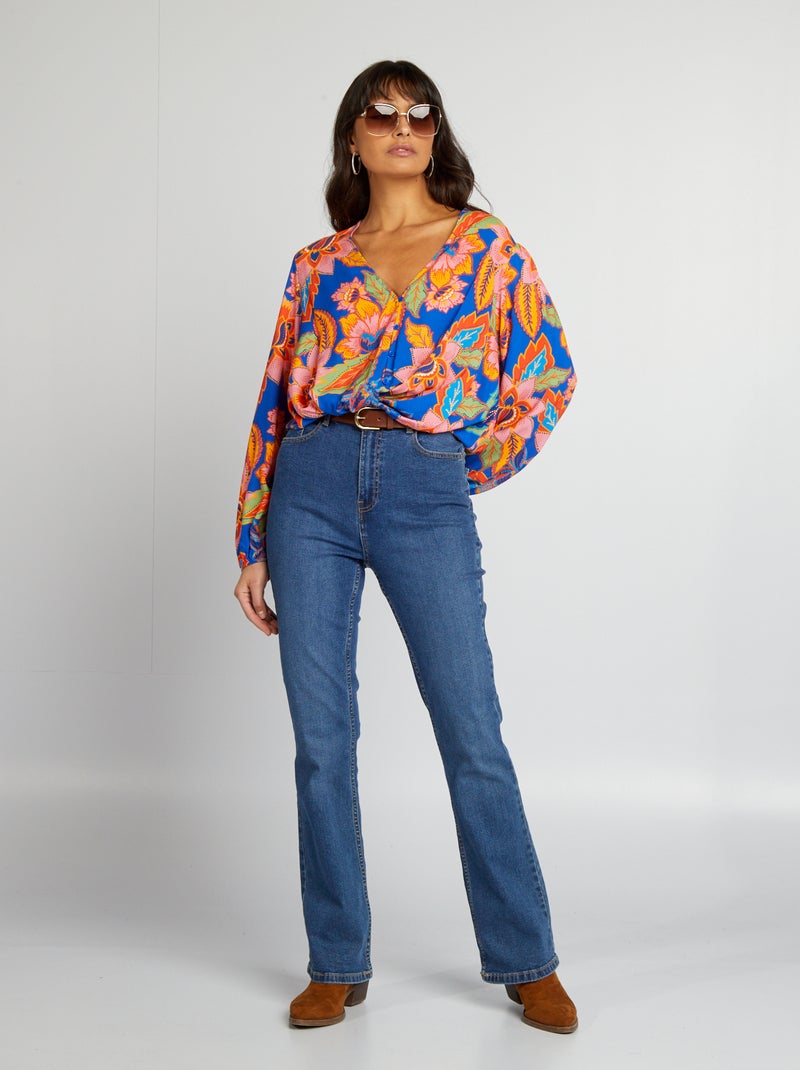 Blusa AZUL - Kiabi