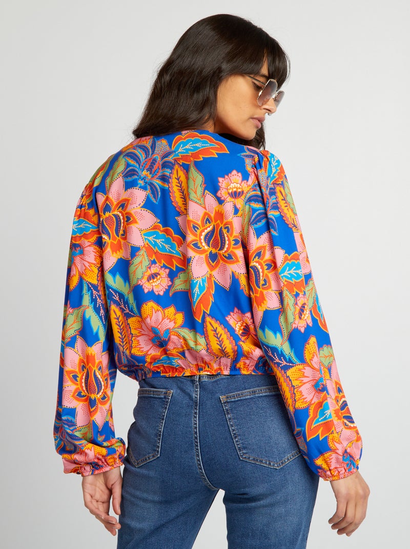 Blusa AZUL - Kiabi