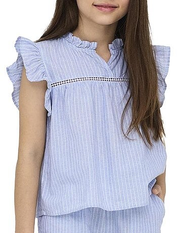 Blusa Azul Menina Kids ONLY Daimi