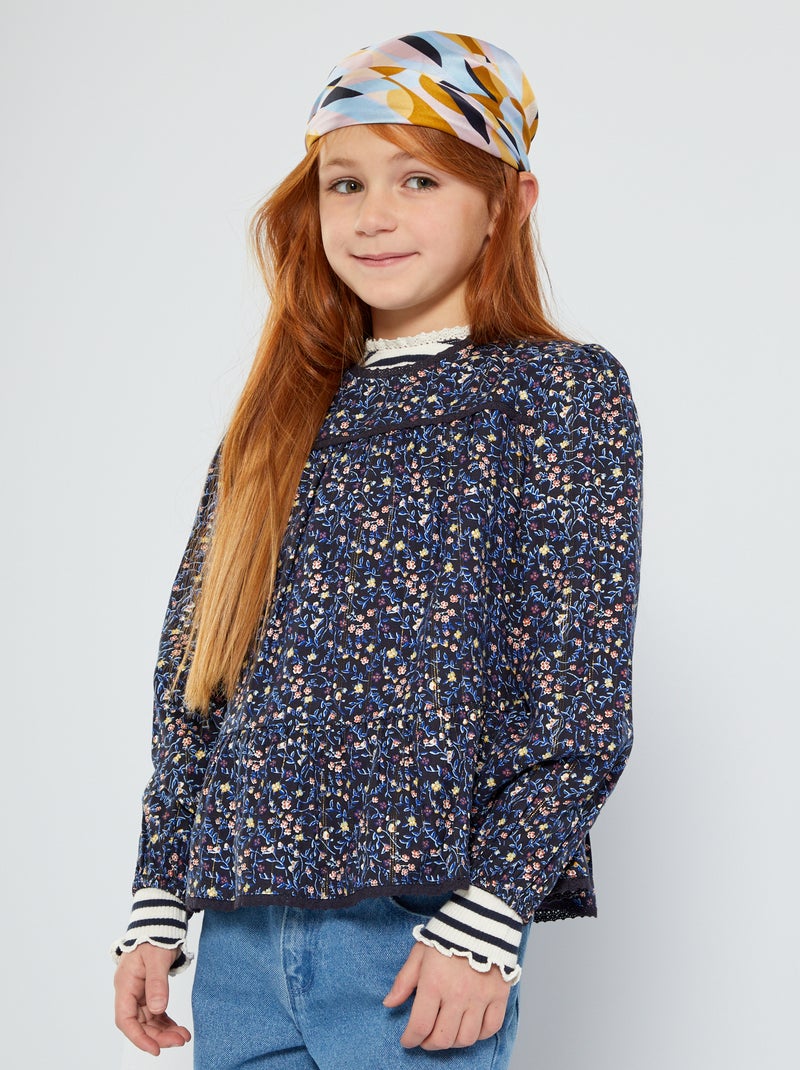 Blusa AZUL - Kiabi