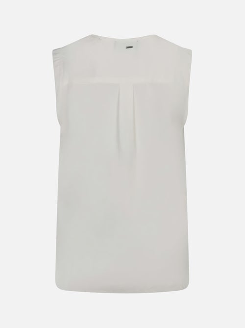 Blusa Branca Feminina Kaporal CELY - Kiabi Blusa Branca Feminina Kaporal CELY - Kiabi