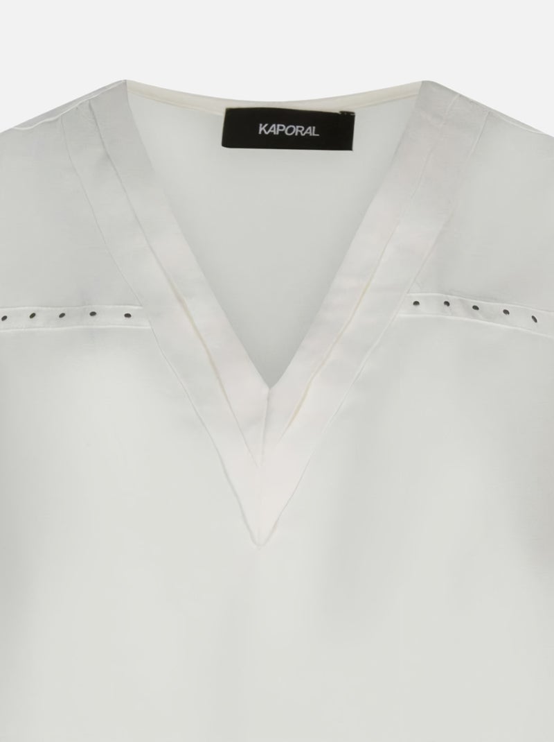 Blusa Branca Feminina Kaporal CELY Branco - Kiabi