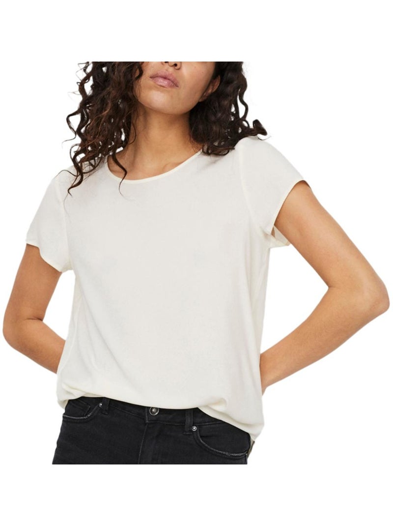 Blusa Branca Vero Moda para Mulher 10248152 Branco - Kiabi